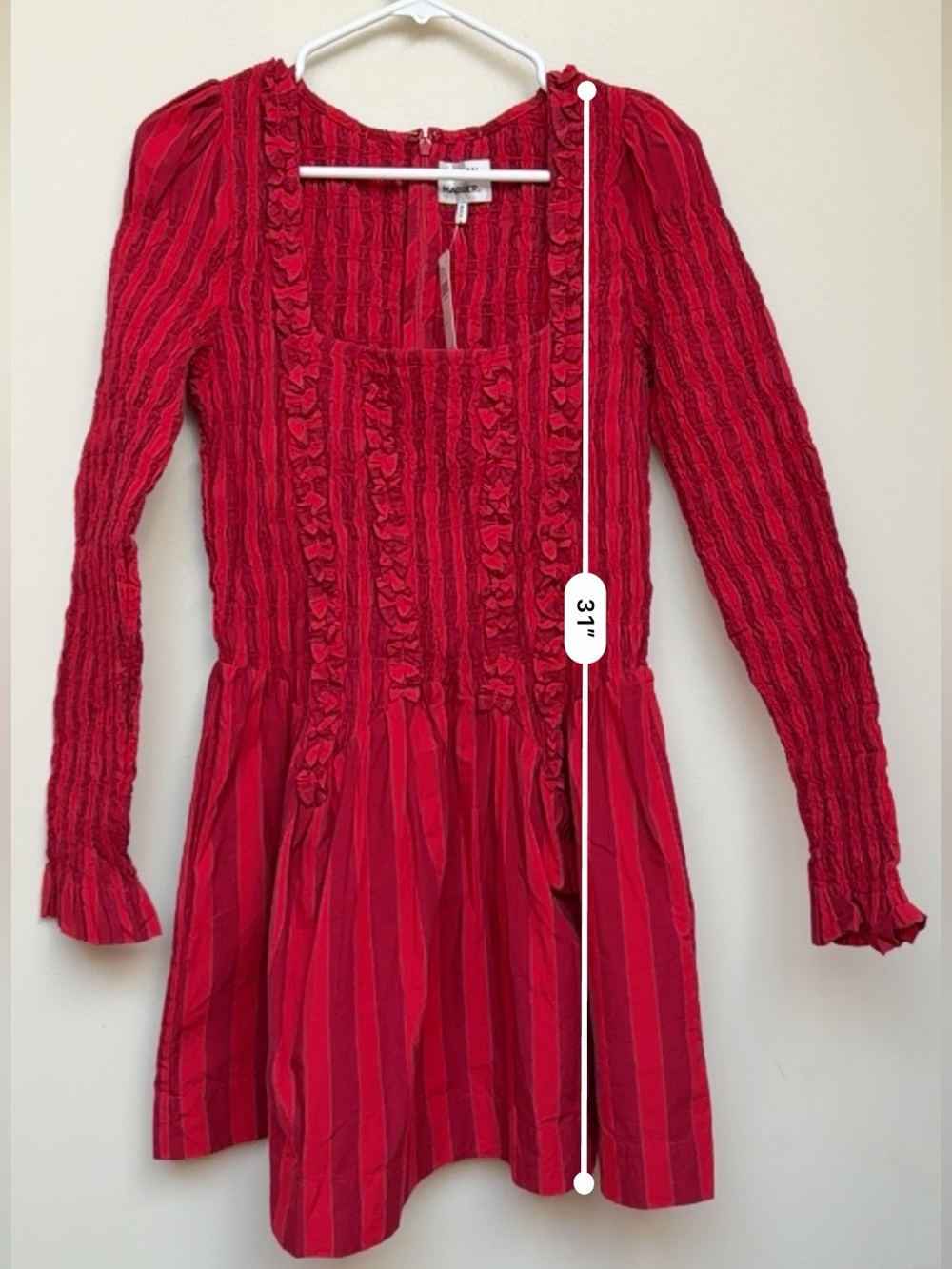 NWT Anthropologie Damson Madder Raphaela mini dress | Size 10 - Picture 9 of 11